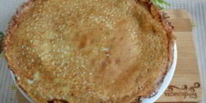 Рецепт быстрых дрожжевых блинов