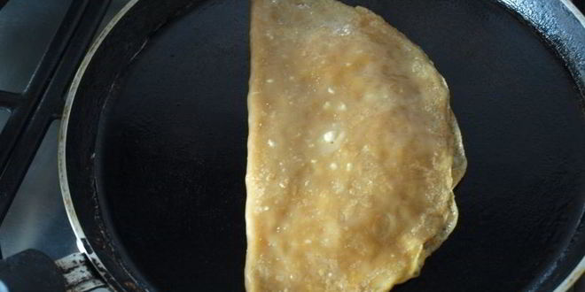 Рецепт голландских блинов с сыром