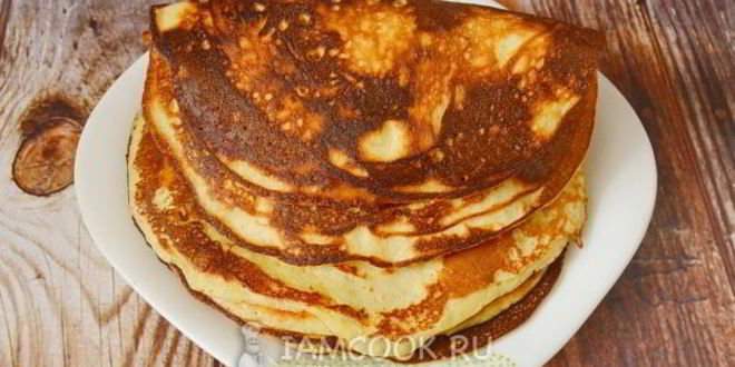 Рецепт гороховых блинов на кислом молоке и дрожжах