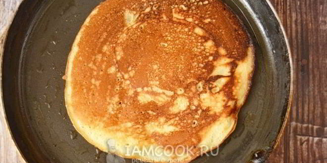 Рецепт гороховых блинов на кислом молоке и дрожжах