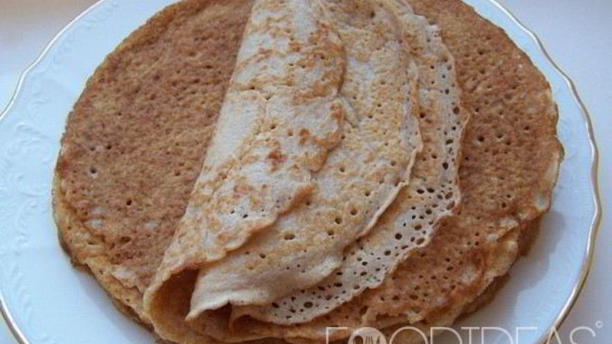 Рецепт гречневых блинов на кефире