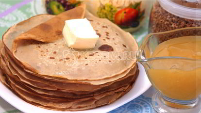 Рецепт Гречневых блинов