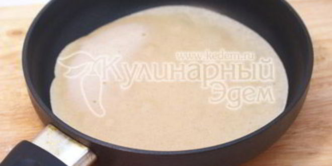 Рецепт гречневых блинов