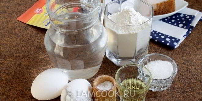 Рецепт классических блинов на воде