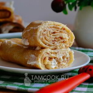 Рецепт Налистников с творогом