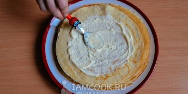 Рецепт налистников с творогом