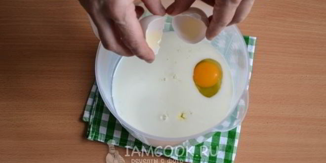 Рецепт налистников с творогом