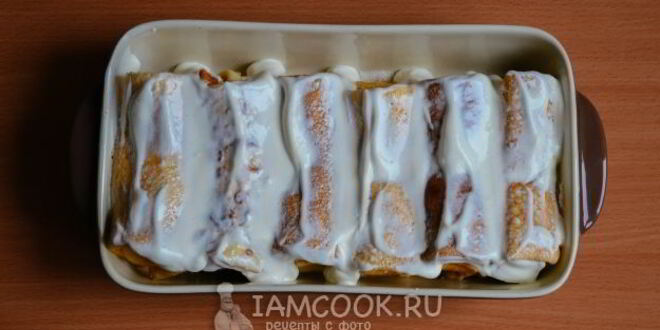 Рецепт налистников с творогом