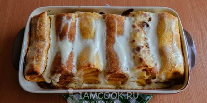 Рецепт налистников с творогом