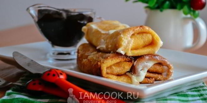 Рецепт налистников с творогом