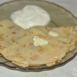 Рецепт Нежных блинчиков