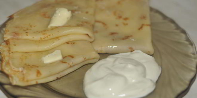 Рецепт нежных блинчиков