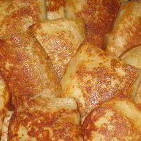 Блины с бананом