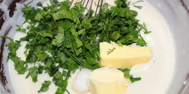 Рецепт самых нежных и вкусные творожные блинчики с зеленью