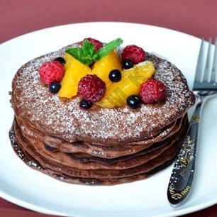 Рецепт Шоколадных панкейков