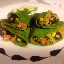 Рецепт Шпинатных блинчиков