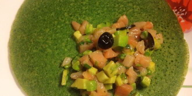 Рецепт шпинатных блинчиков