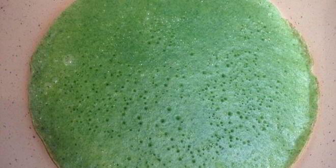 Рецепт шпинатных блинчиков