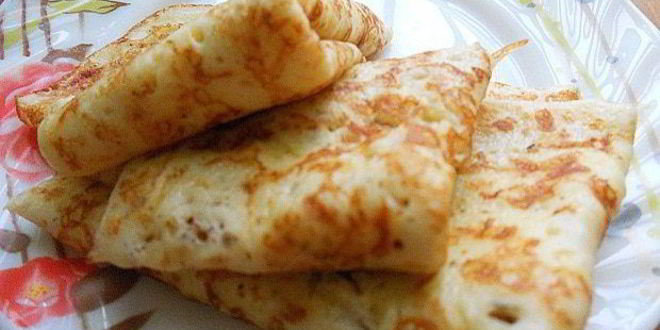 Рецепт сырных блинов