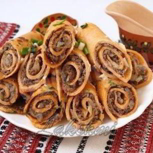 Рецепт Томатных вкусных блинчиков