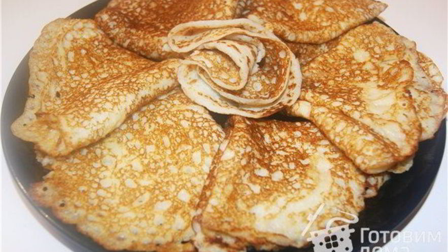 Рецепт тонких блинчиков из сырого картофеля