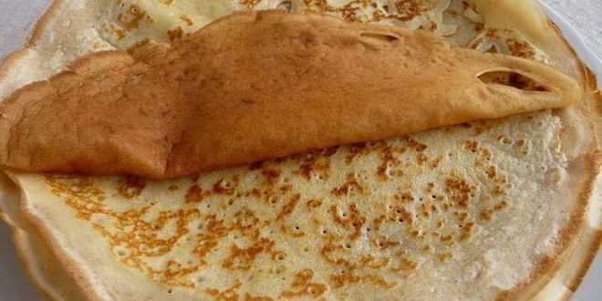 Рецепт тонких русских блинов