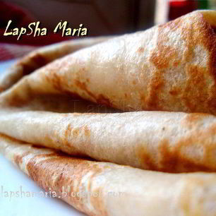 Рецепт Цельнозерновых фитнес-блины 4злака с кленовым сиропом