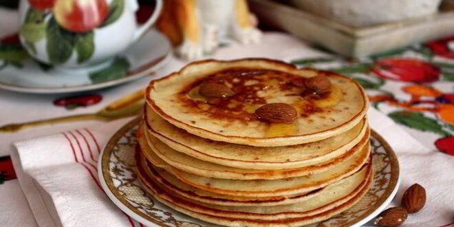 Рецепт творожно-ореховых блинчики