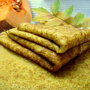 Рецепт Тыквенных блинов