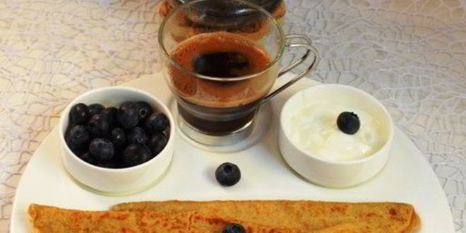 Рецепт утренних блинов кофемана-диетчика