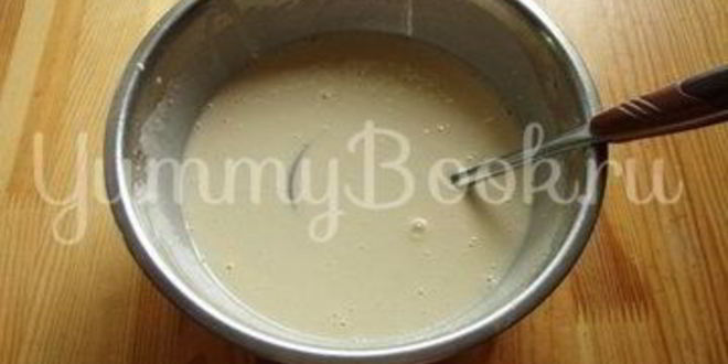 Рецепт заварных блинов