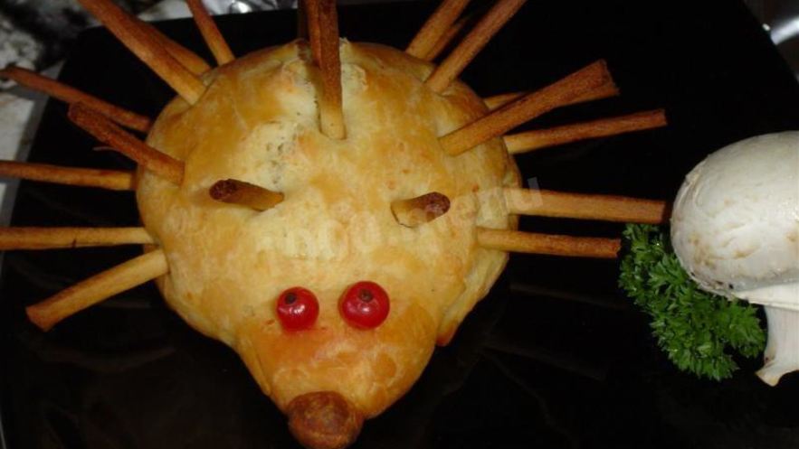 Рецепт булочек ежики для детей