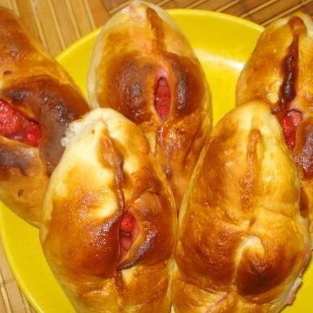 Рецепт Булочек из сдобного теста с начинкой