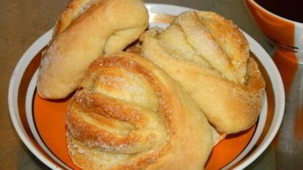 Рецепт Булочек на молоке без дрожжей