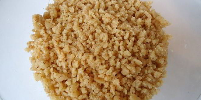 Рецепт булочек с кокосом и миндальным штрейзелем