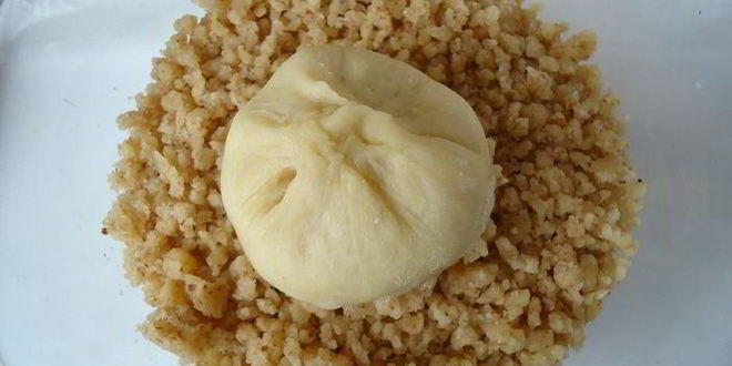 Рецепт булочек с кокосом и миндальным штрейзелем