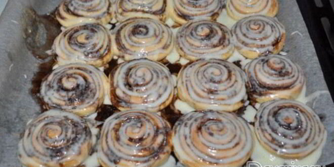 Рецепт булочек с корицей синнамон