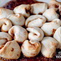 Булочки с корицей в глазури