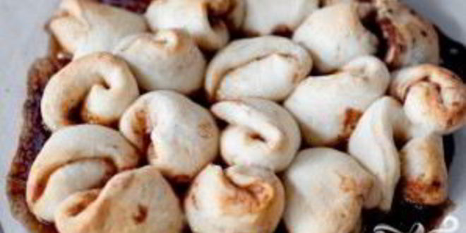 Рецепт булочек с корицей в глазури