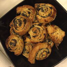 Рецепт Булочек с маком и изюмом