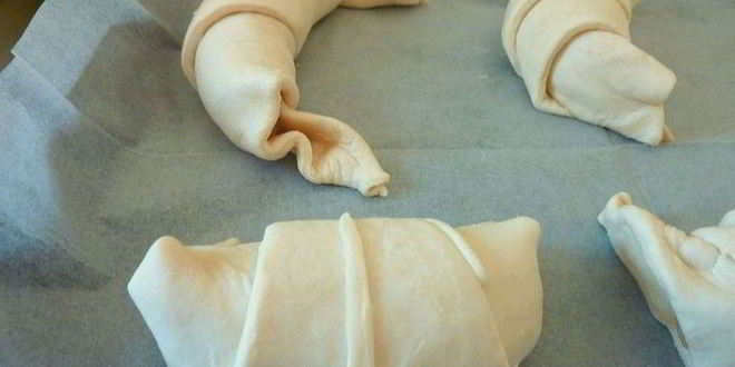 Рецепт круассанов с миндальным кремом