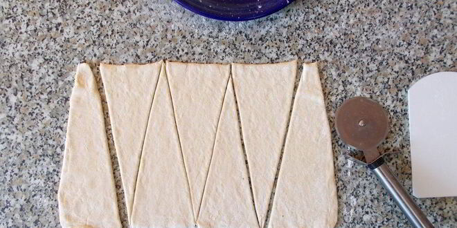 Рецепт круассанов с шоколадной маковой начинкой