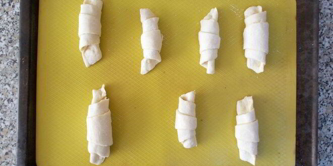 Рецепт круассанов с шоколадной маковой начинкой