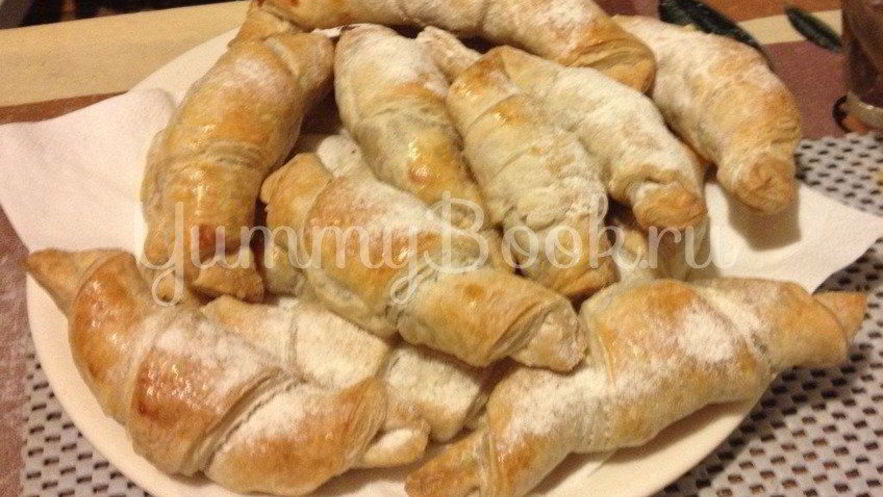 Рецепт круассанов с шоколадом и апельсиновой цедрой