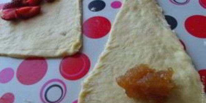 Рецепт круассанов с вареньем