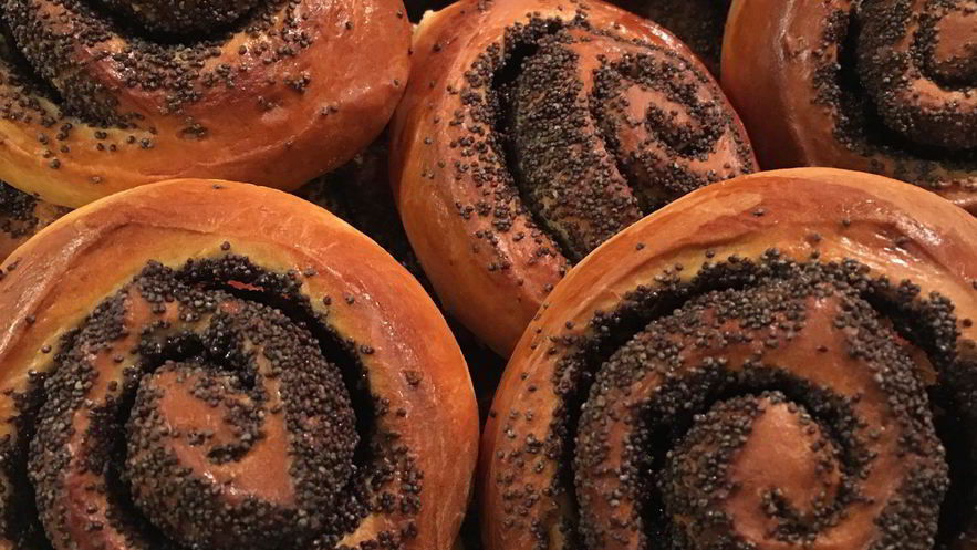 Рецепт маковых булочек