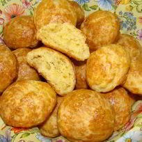 Мини-булочки с чесноком и сыром