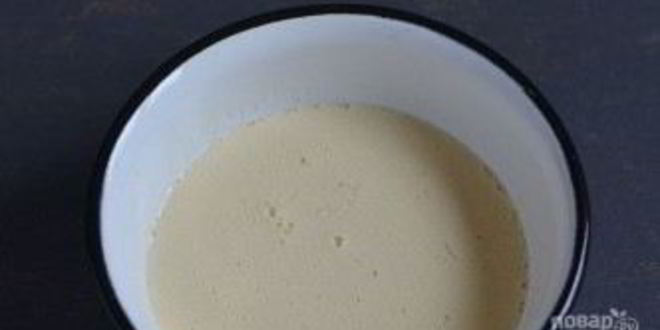 Рецепт молочных булочек