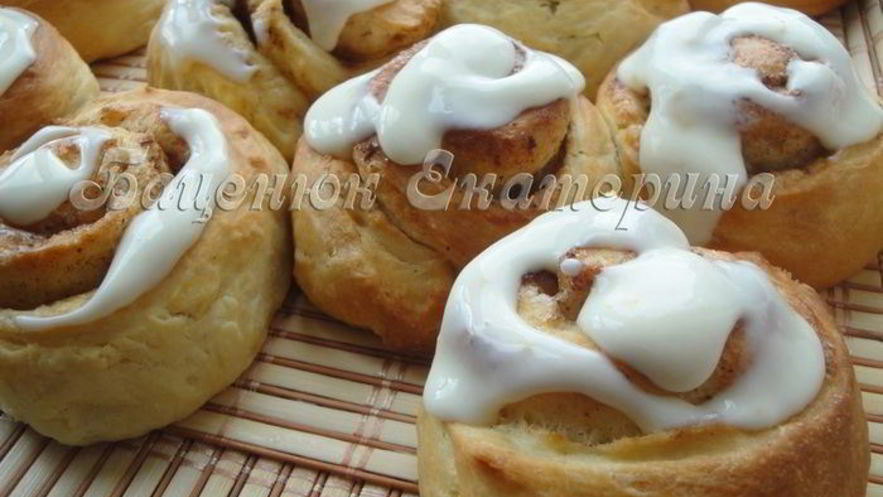 Рецепт нежнейших булочек-улиток