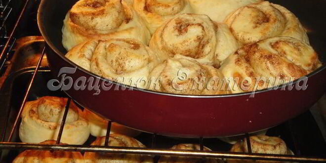 Рецепт нежнейших булочек-улиток